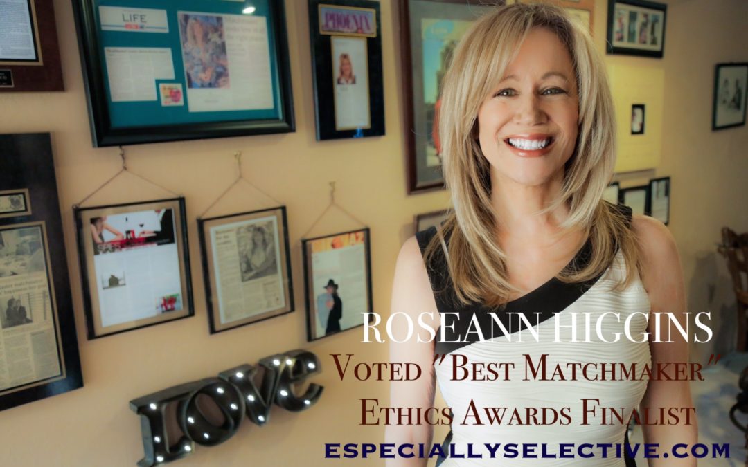 BBB Selects Finalist in Business Ethics Awards: Matchmaker Roseann Higgins and SPIES Especially Selective Matchmaking